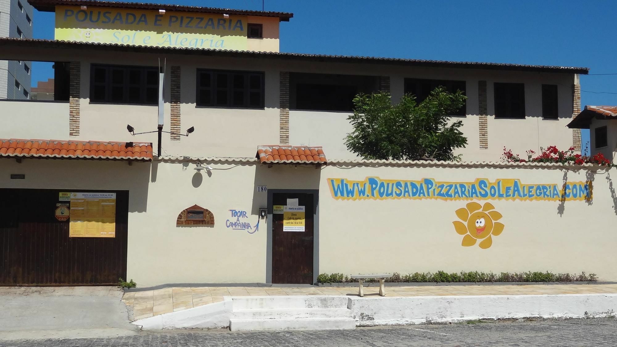 Pousada E Pizzaria Sol E Alegria Fortaleza  Exterior photo